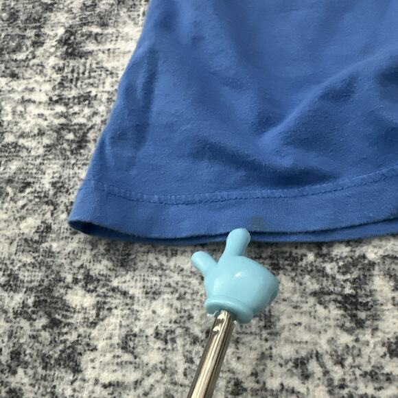 4T Gwen Stefani Harajuku Lovers Top No Doubt VTG Shirt Rainbow Blue Toddler Y2K - Picture 8 of 10